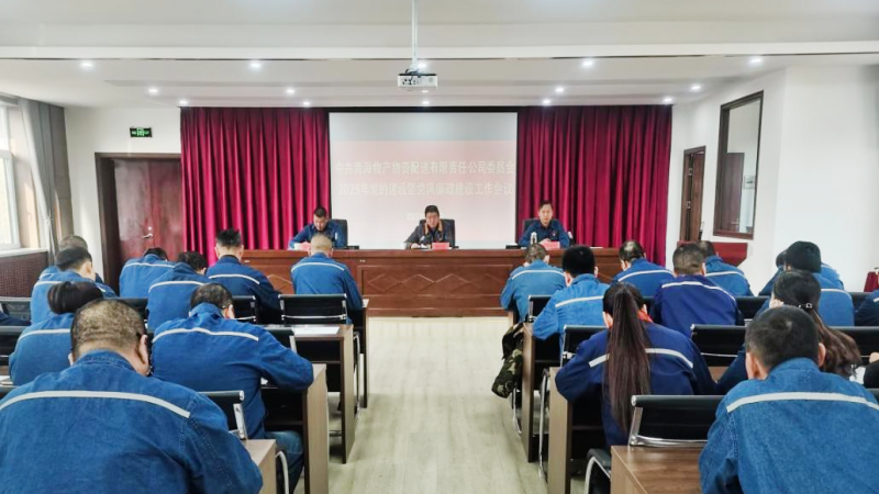 物產(chǎn)配送公司黨委召開2025年黨的建設(shè)暨黨風(fēng)廉政建設(shè)工作會議