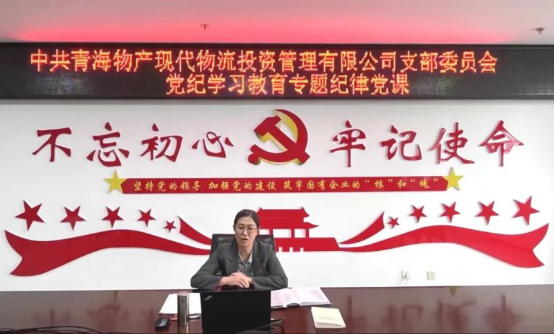 嚴(yán)明紀(jì)律作風(fēng) 永葆政治本色&mdash;&mdash;集團(tuán)黨委書記、董事長(zhǎng)劉玲同志講授專題紀(jì)律黨課