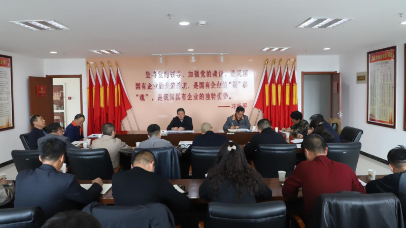 防范化解安全風(fēng)險  織密筑牢安全防線&mdash;&mdash;集團(tuán)安委會召開2023年3月份安全生產(chǎn)工作例會