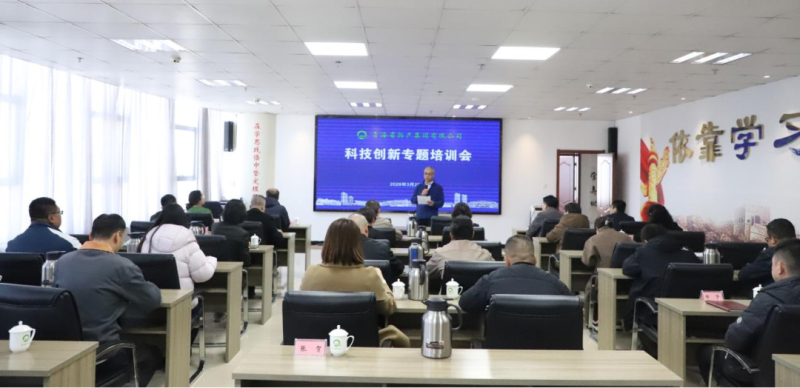 創(chuàng)新賦能 聚力發(fā)展&mdash;&mdash;集團舉辦科技創(chuàng)新專題培訓會