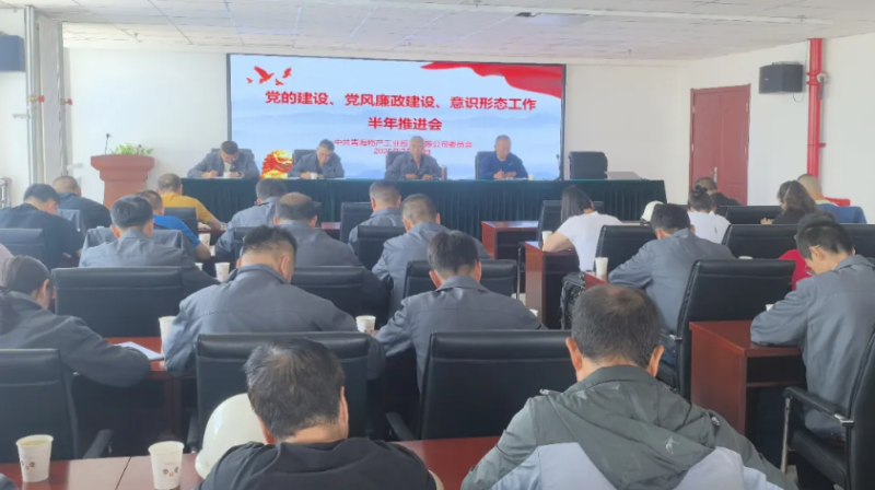 工投公司黨委召開黨的建設(shè)、黨風(fēng)廉政建設(shè)、意識形態(tài)工作半年推進(jìn)會